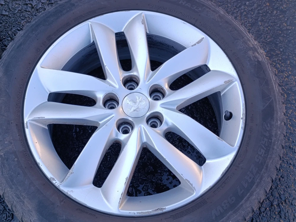 5x108 Peugeot 508 7Jx17 ET46 alu disky