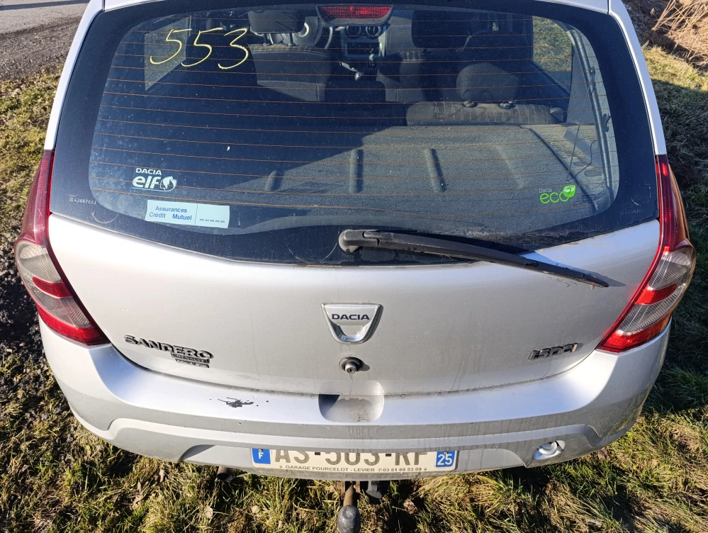 Dacia Sandero 1.5 DCI 63kw náhradní díly