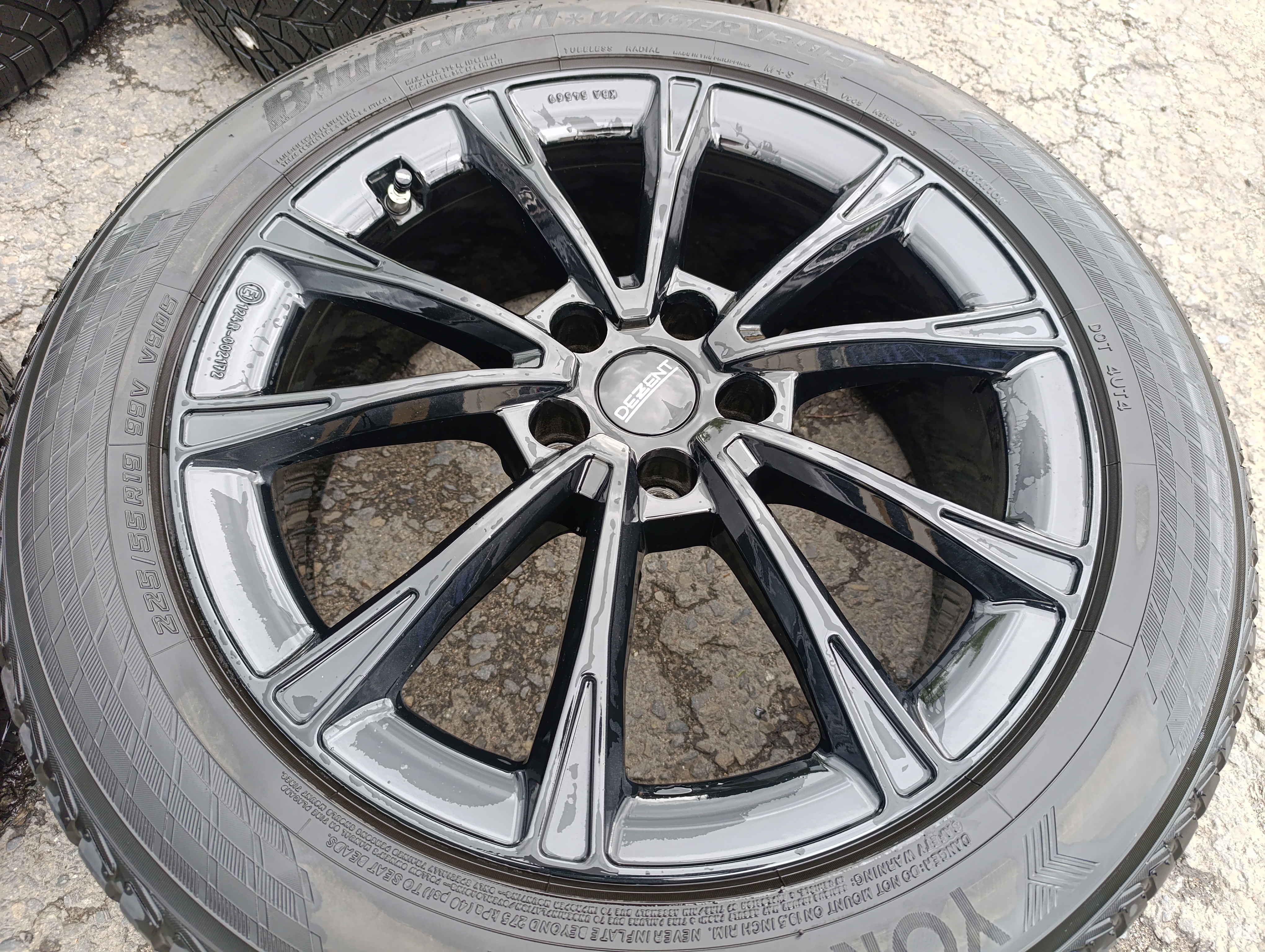 5x114,3 DEZENT AR (Nissan Xtrail) 7,5Jx19 ET40 alu disky