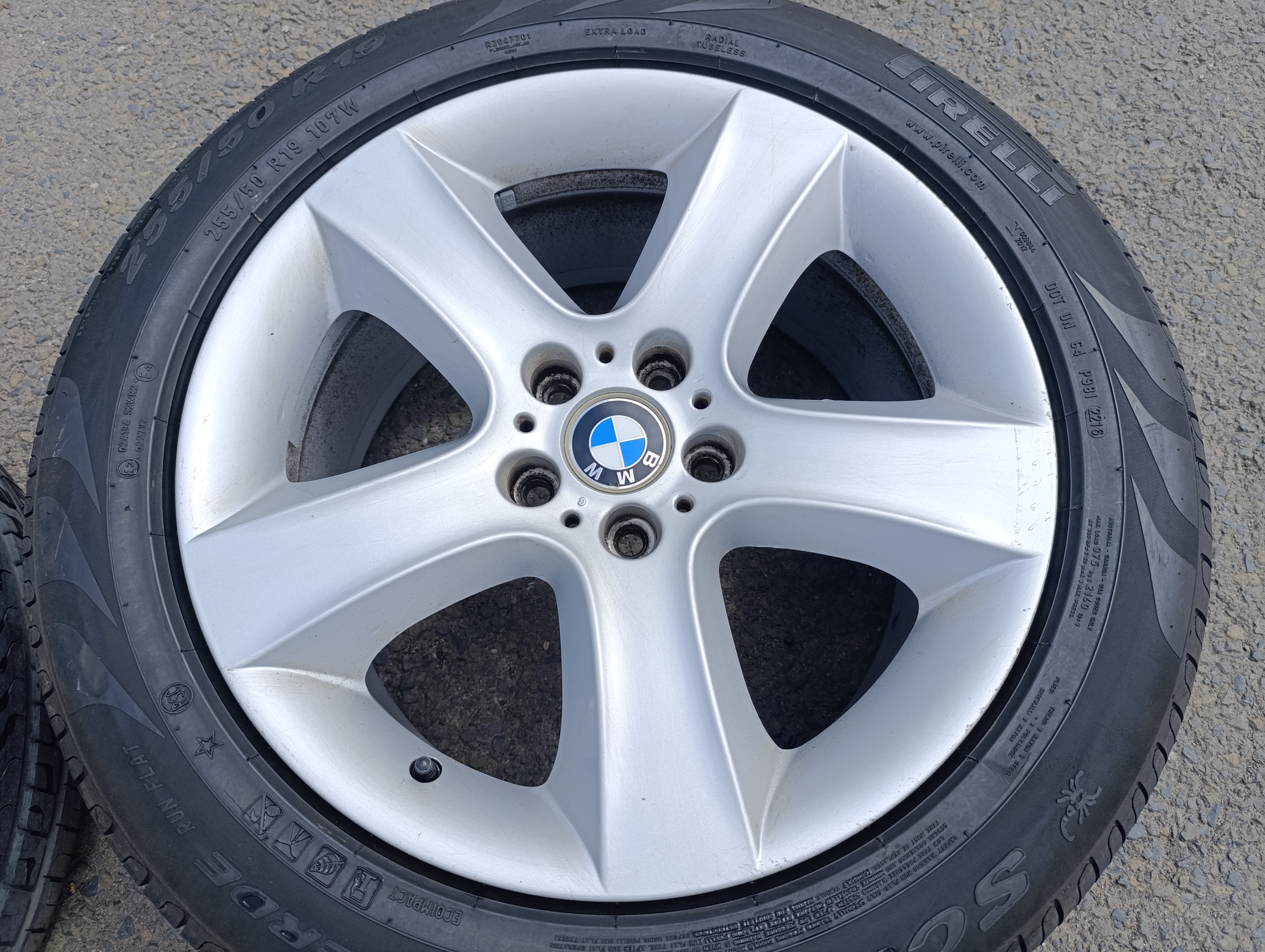 5x120 BMW X5 9Jx19 ET48 č.6772245 alu disky