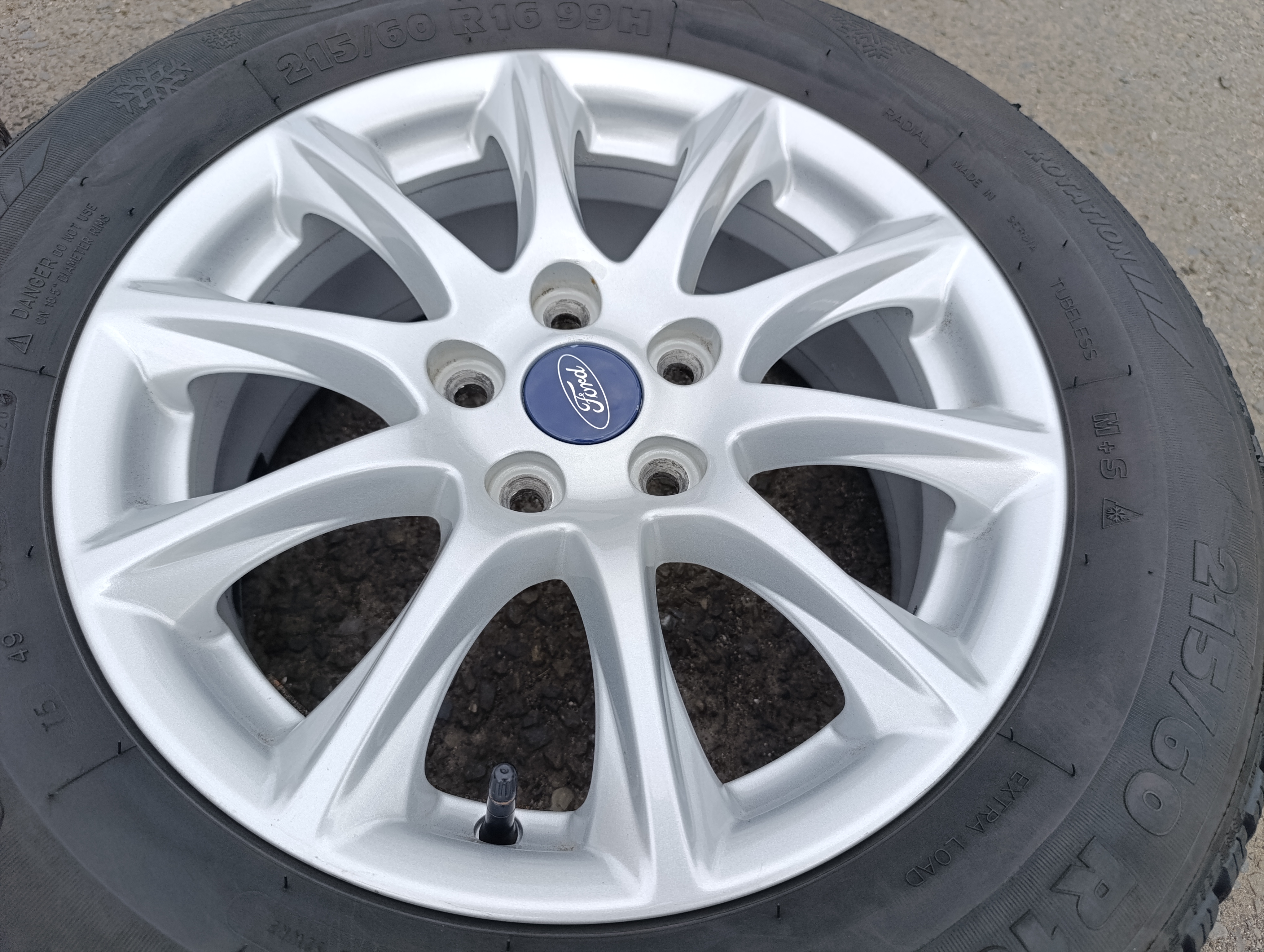 5x108 Ford Mondeo 6,5Jx16 ET50 č.DS7C-1007-K2A alu disky