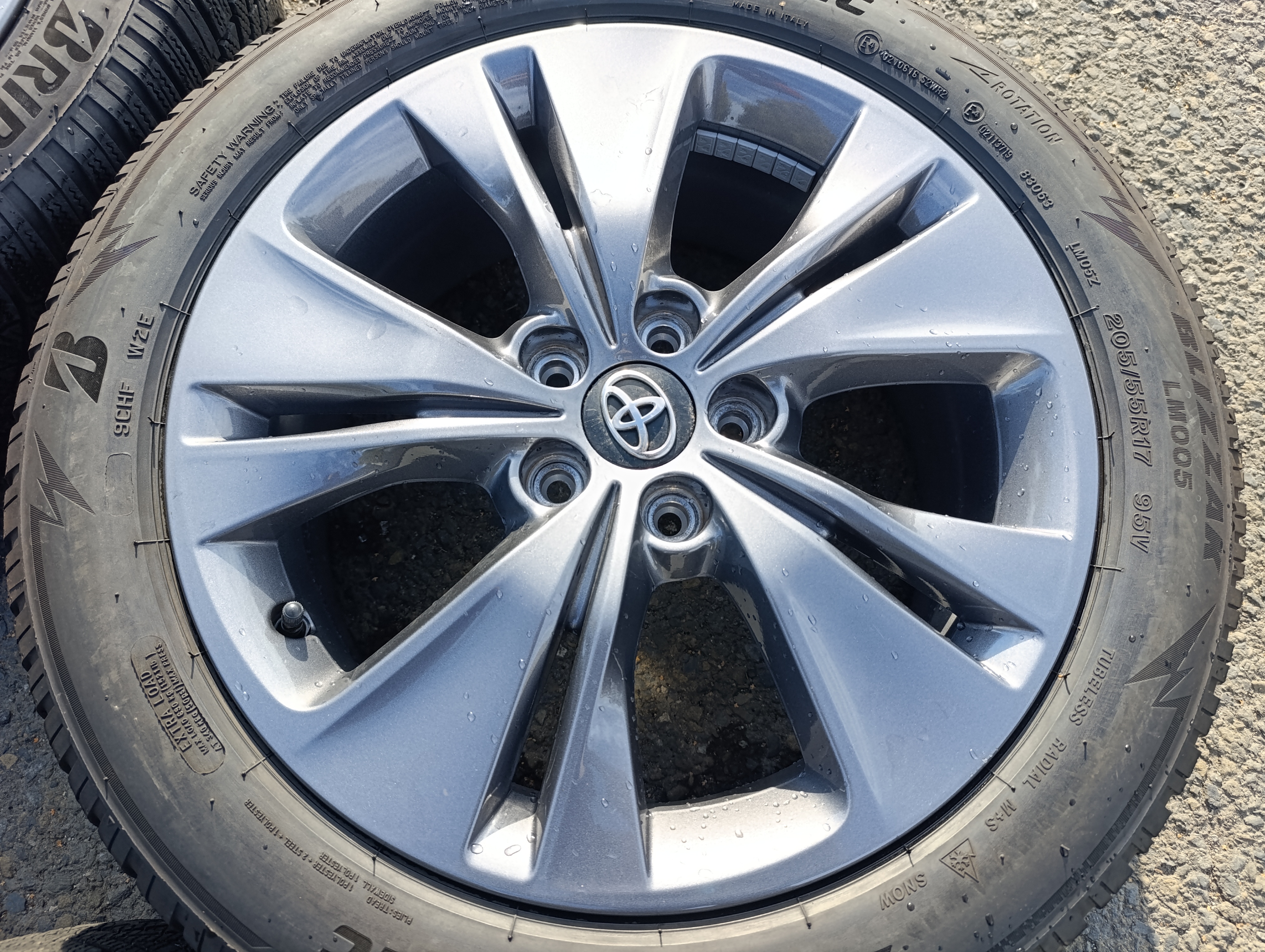 5x108 Toyota Proace 7Jx17 ET50 č. 9677495177 Citroen Peugeot alu disky