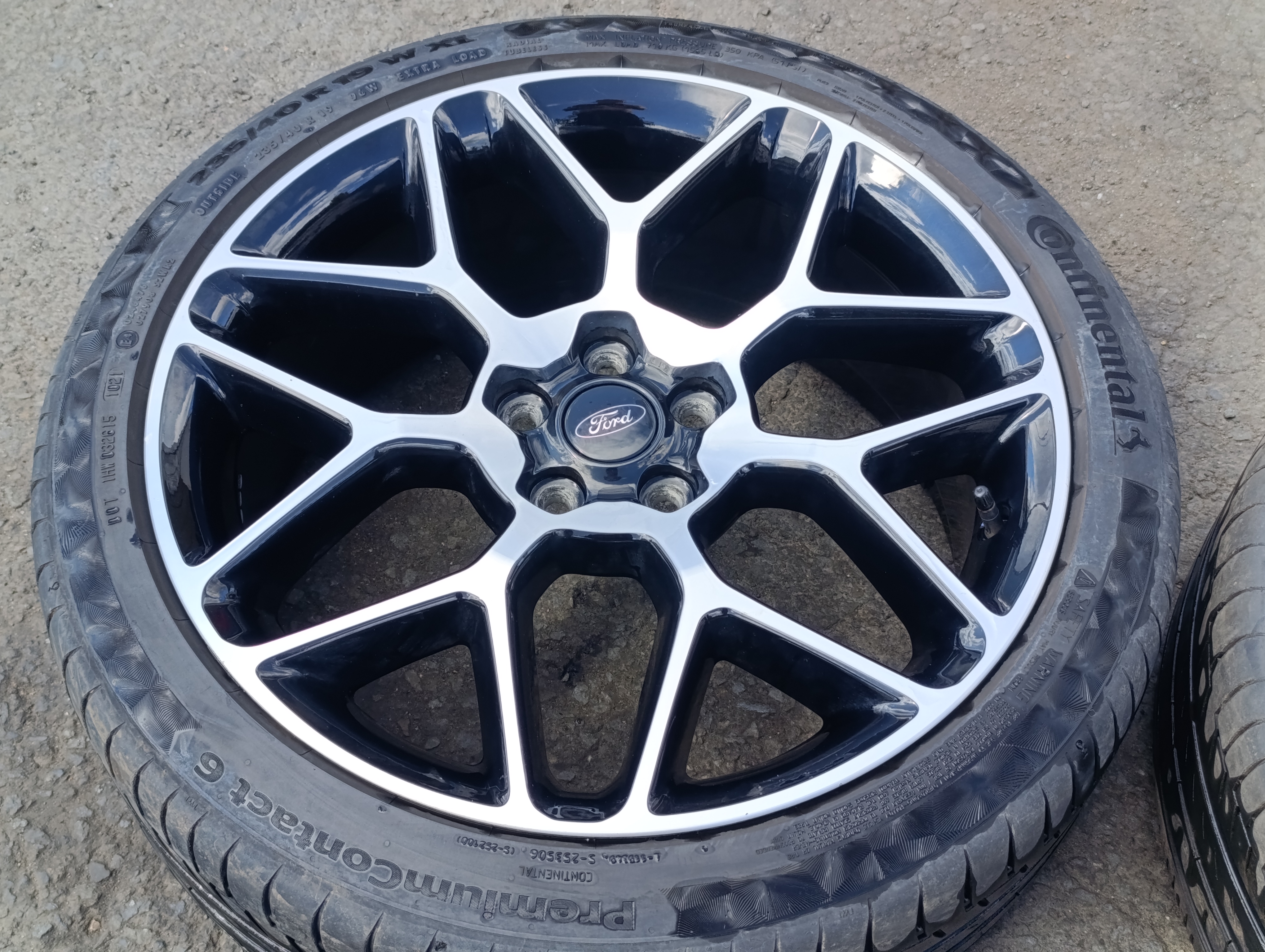 5x108 Ford Mondeo MK 8Jx19 ET55 č.GS7J-1007-BB alu disky