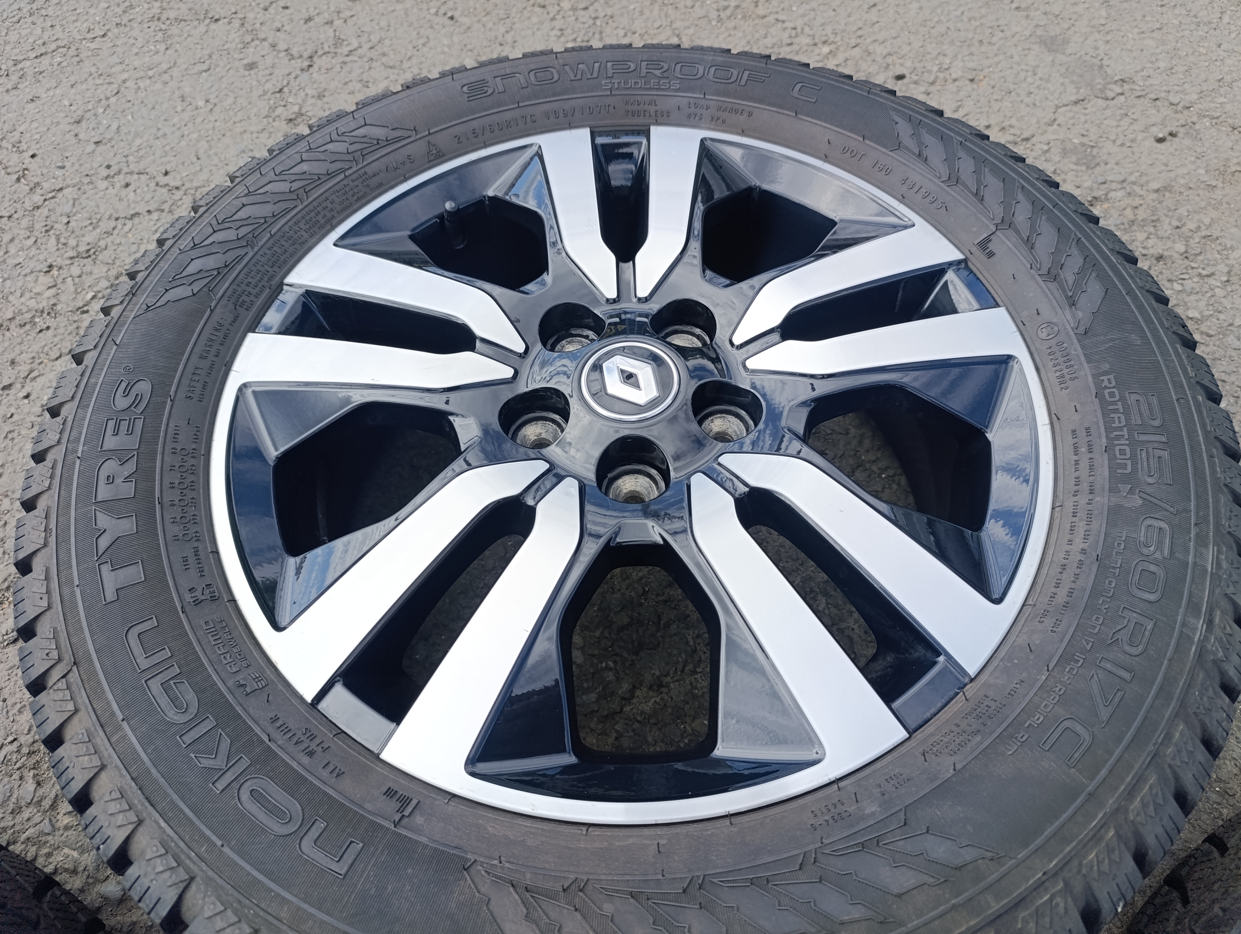 5x114,3 Renault Trafic 6Jx17 ET50 č.403001116R