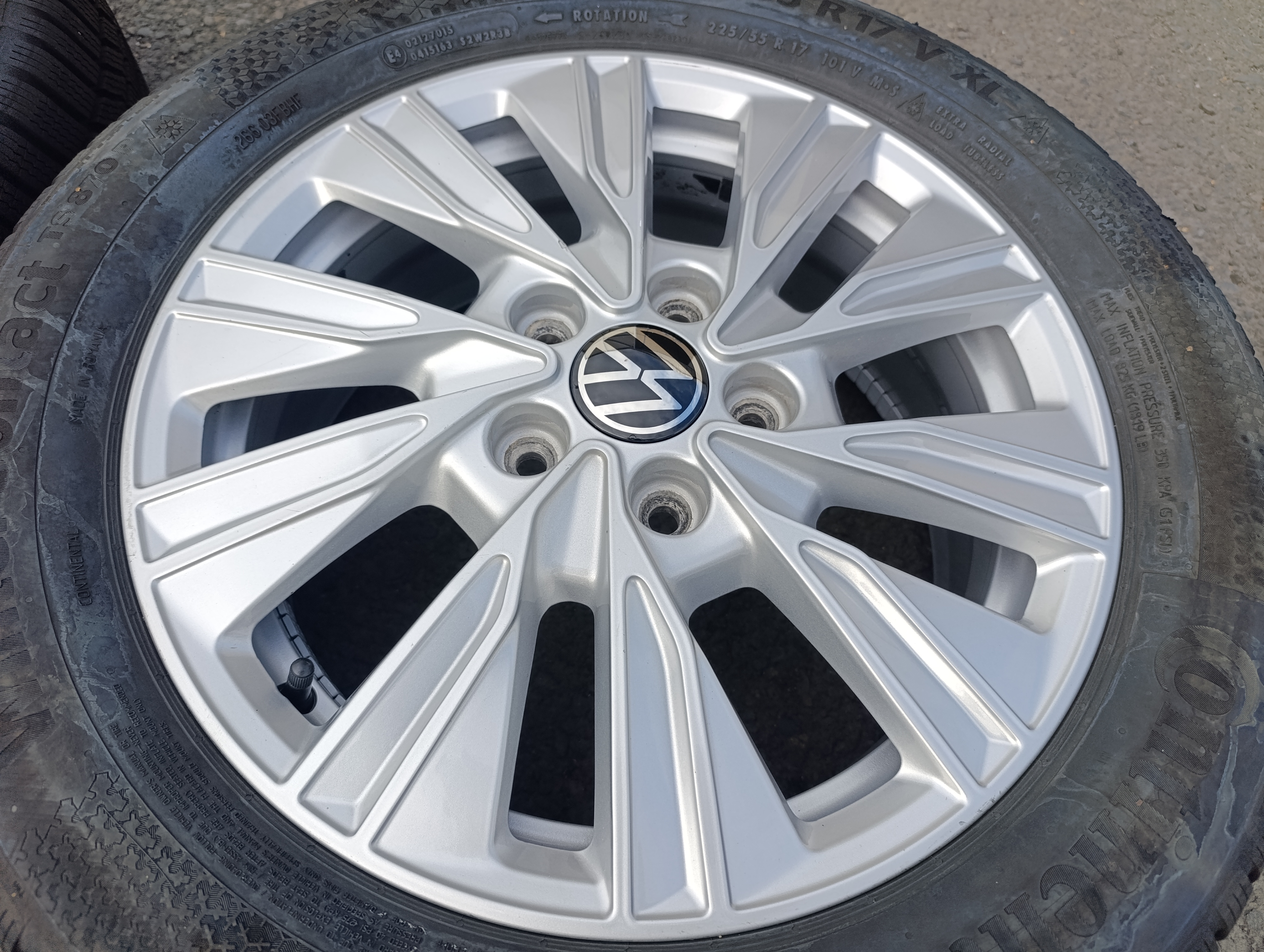 5x112 VW T7 Multivan 6,5Jx17 ET60 alu disky