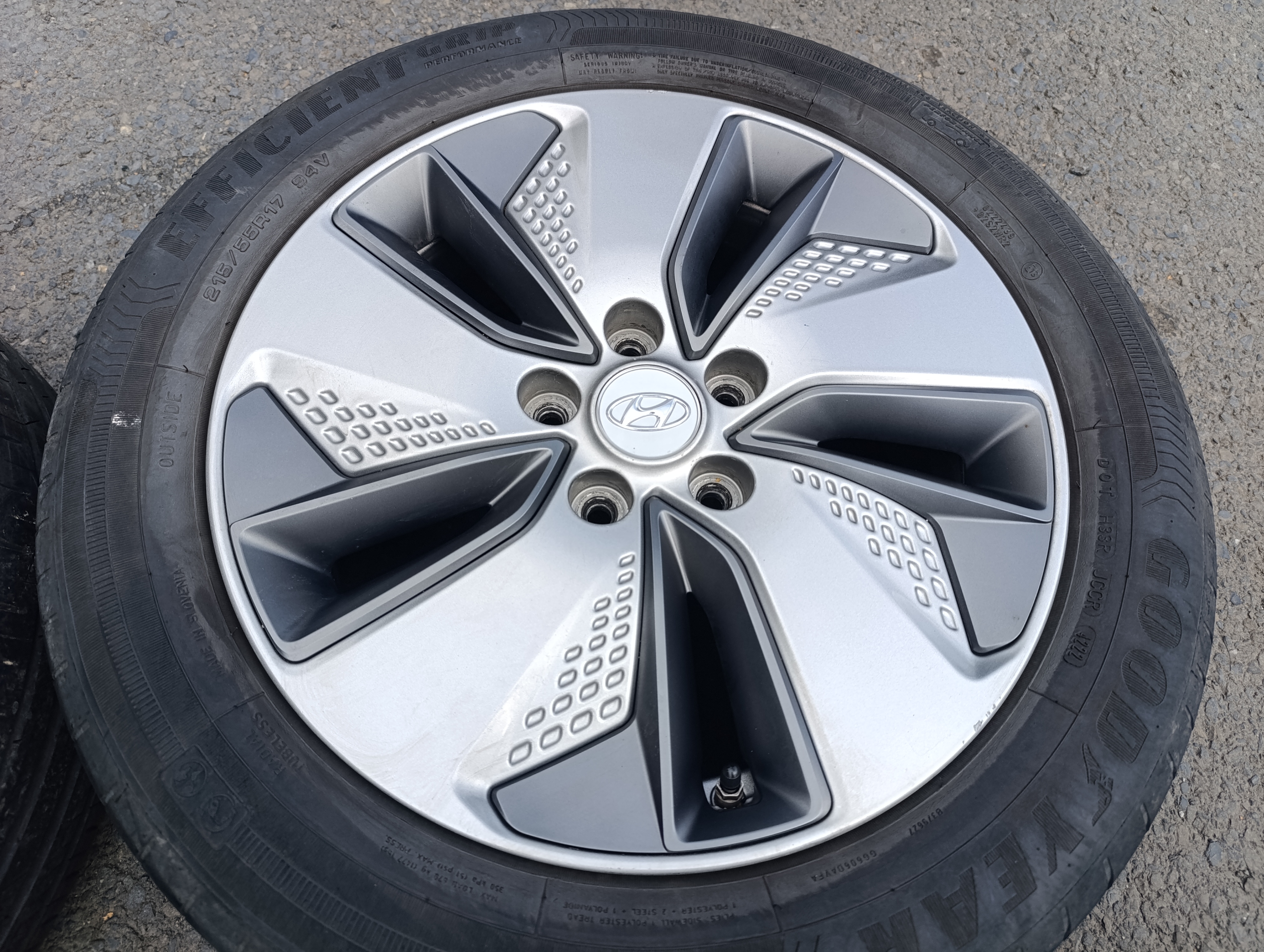 5x114,3 Hyundai Kona 7Jx17 ET50 alu disky