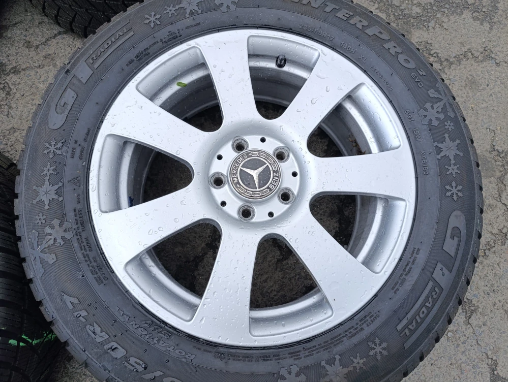 5x112 Mercedes GLK 7,5Jx17 ET47,5 číslo A2044013502 alu disky