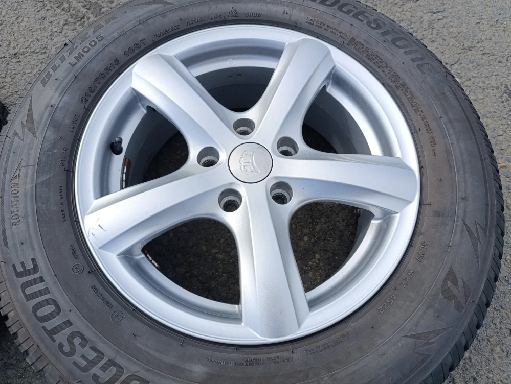 5x114,3 ATT 7Jx16 ET40 alu disky