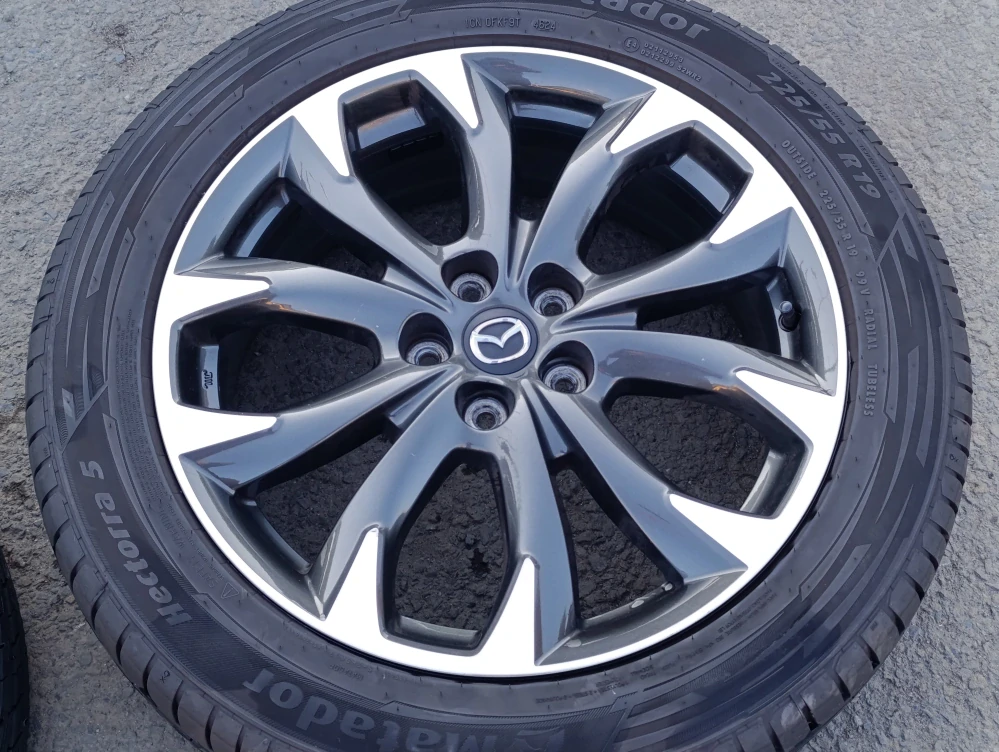 5x114,3 Mazda CX-5 7Jx19 ET50 č. KC392 alu disky