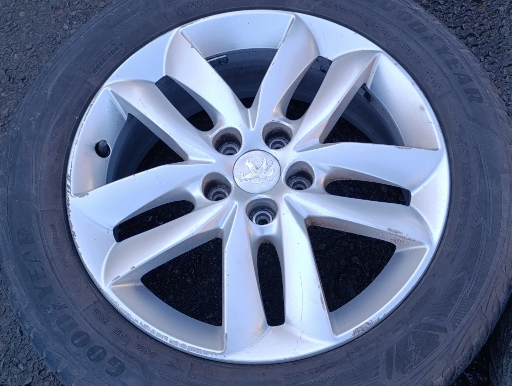 5x108 Peugeot 508 7Jx17 ET46 alu disky