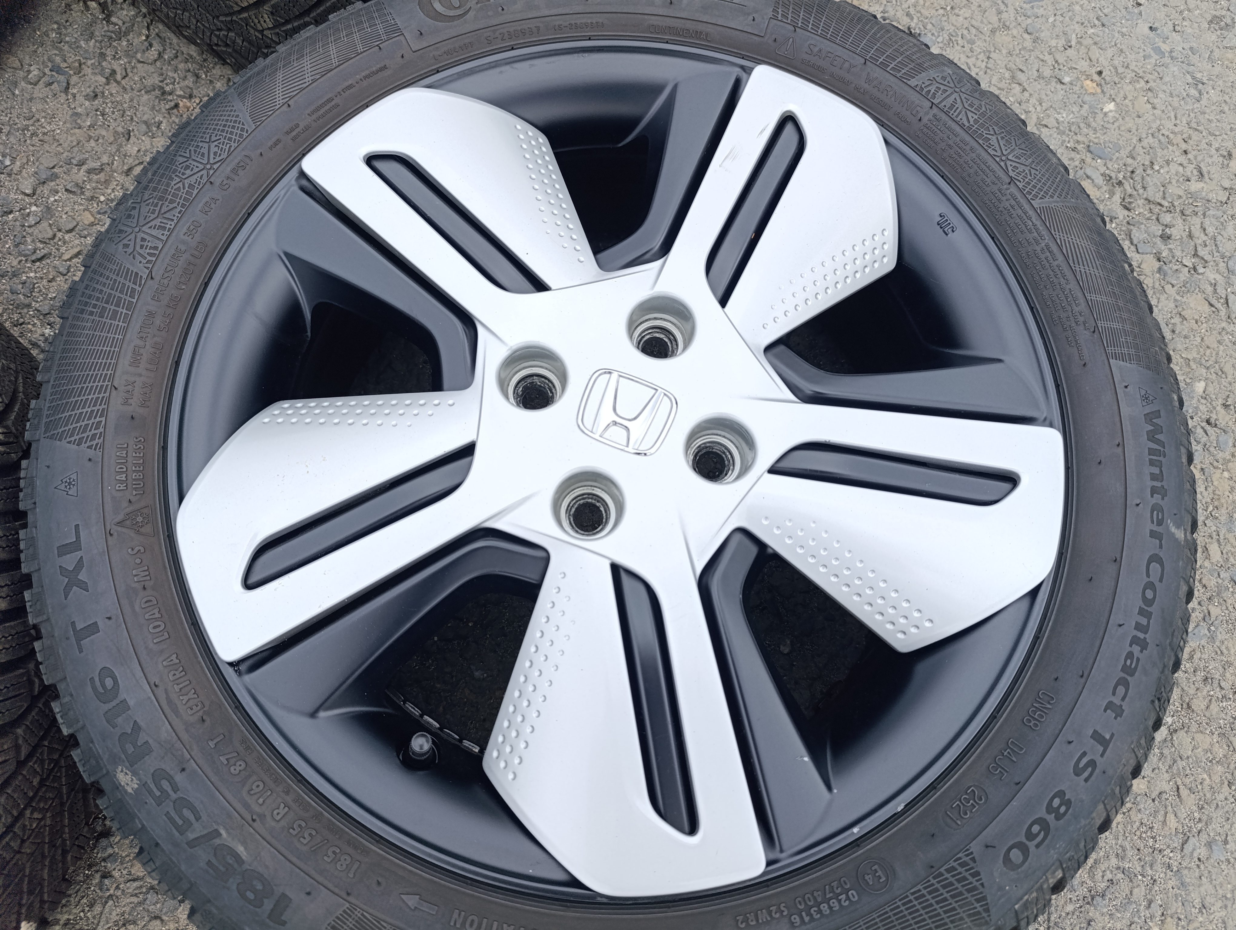 4x100 Honda Jazz 6Jx16 ET50 č.16060DTZA alu disky