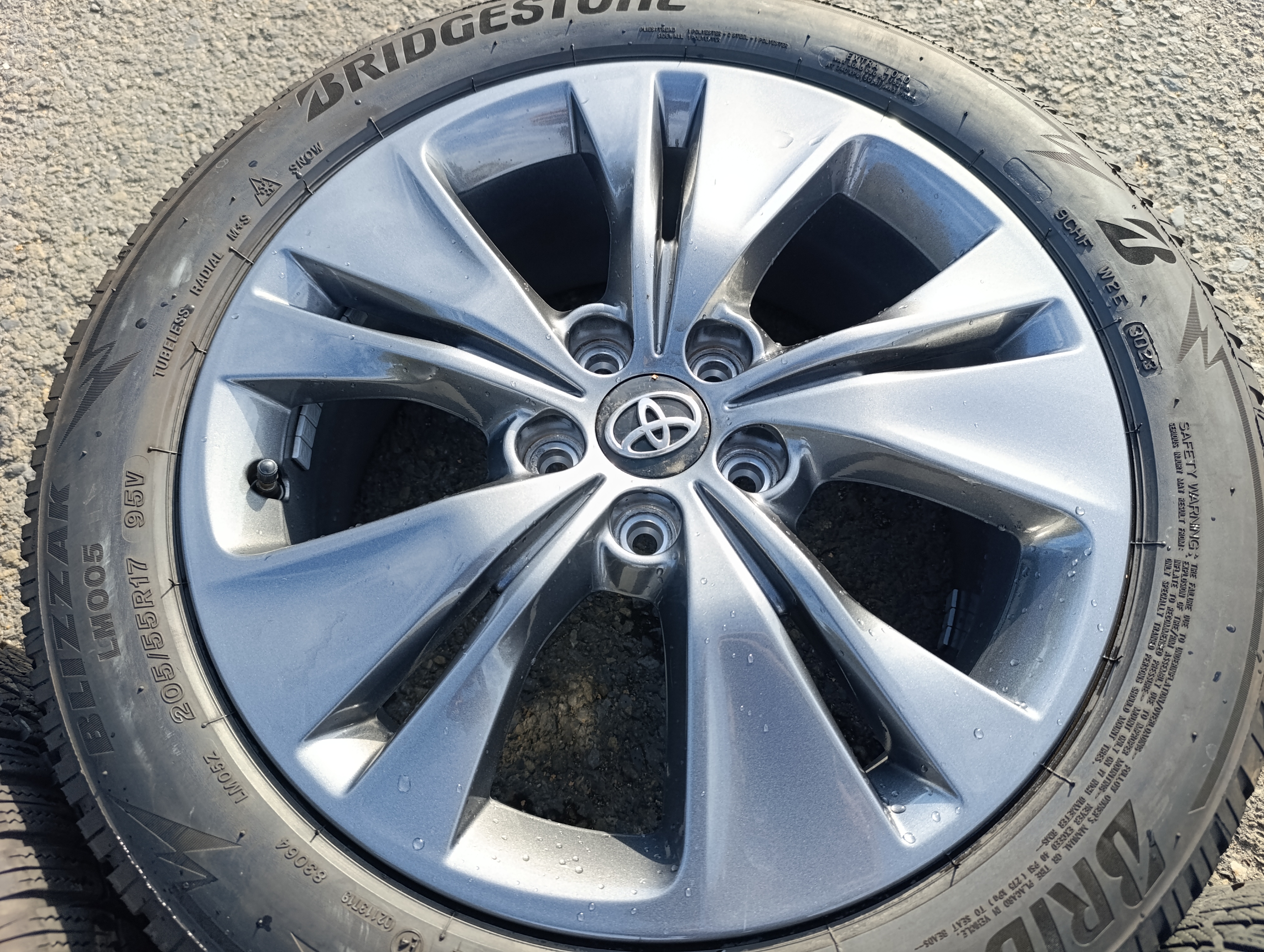 5x108 Toyota Proace 7Jx17 ET50 č. 9677495177 Citroen Peugeot alu disky