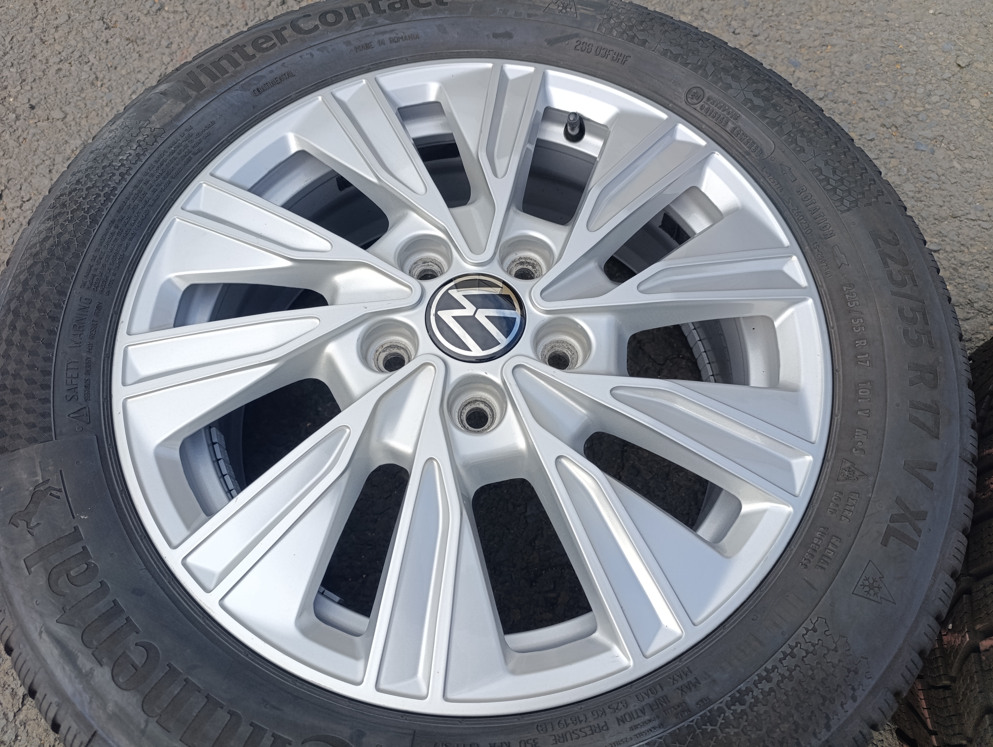5x112 VW T7 Multivan 6,5Jx17 ET60 alu disky