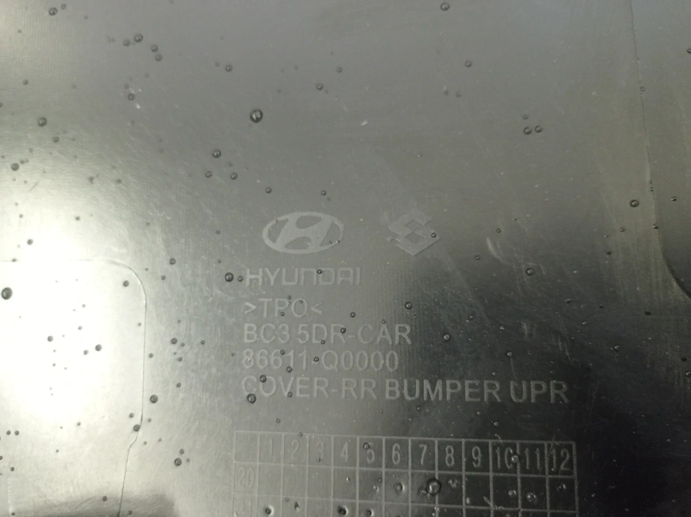 Hyundai i20 III (20-) zadní nárazník 86611-Q0000