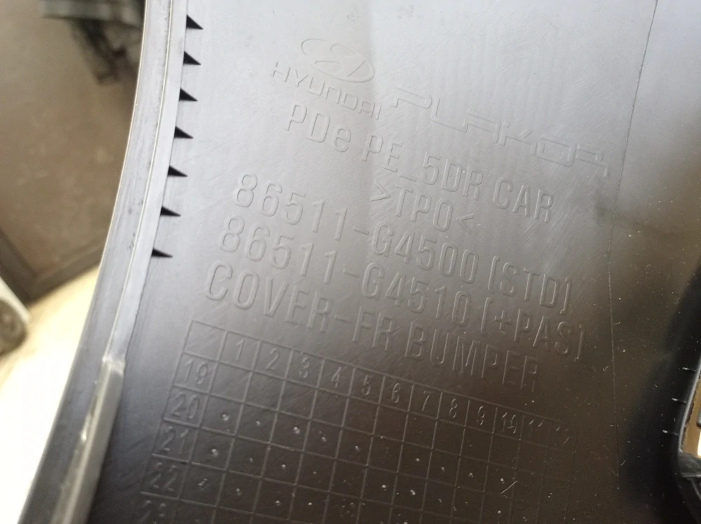 Hyundai i30 přední nárazník (20-22) 86511-G4500