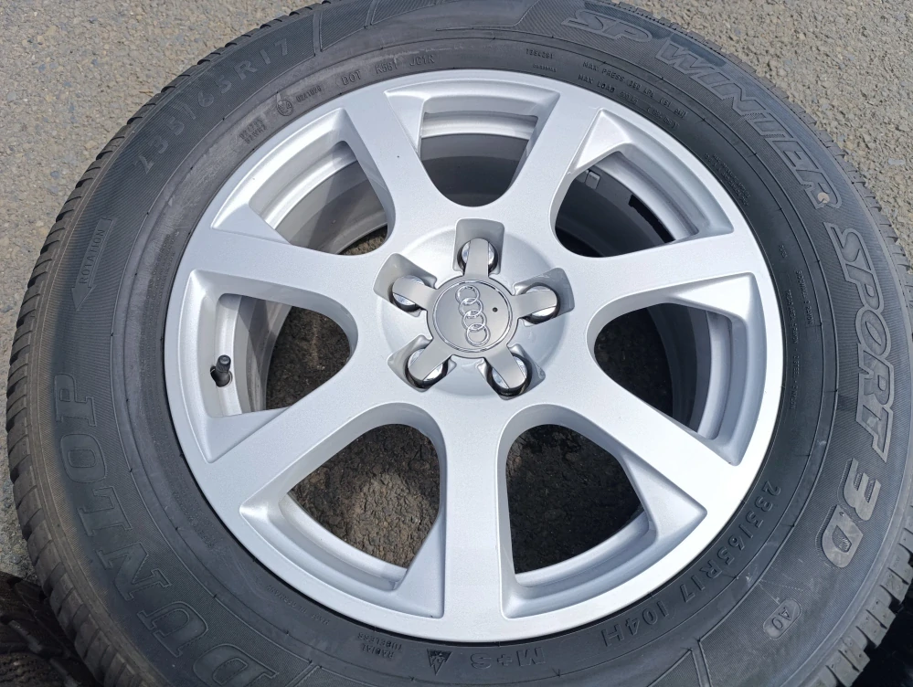 5x112 Audi Q5 7Jx17 ET37 číslo 8R0601025E alu disky