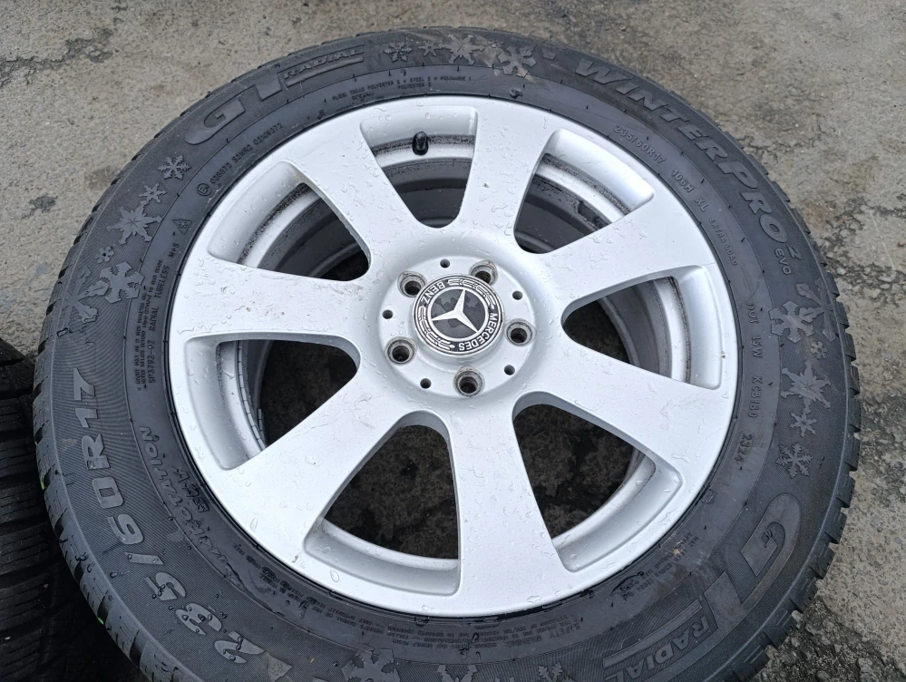 5x112 Mercedes GLK 7,5Jx17 ET47,5 číslo A2044013502 alu disky