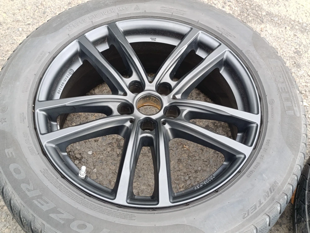 5x112 Superior 7Jx18 ET22 černé alu disky s44