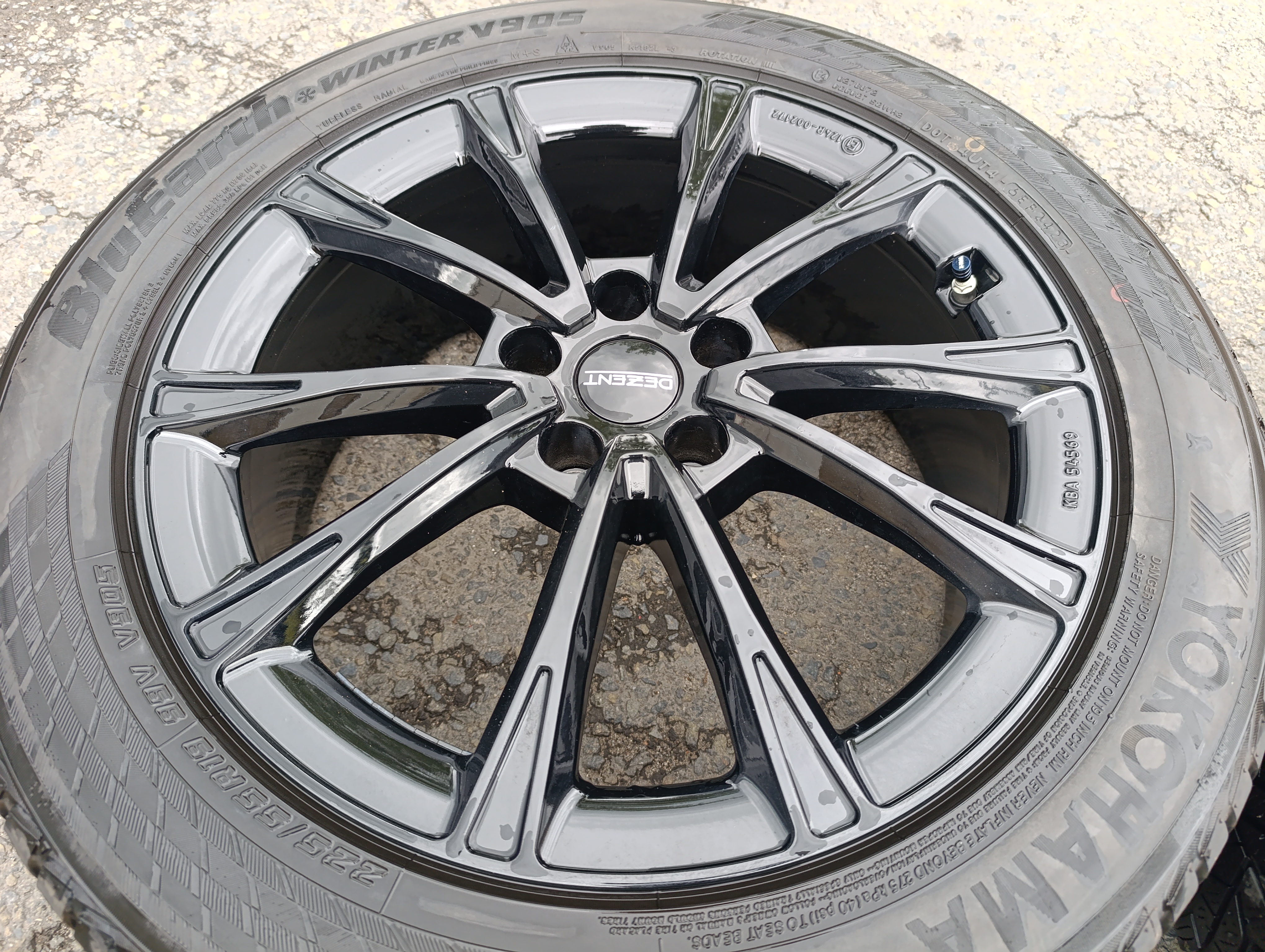 5x114,3 DEZENT AR (Nissan Xtrail) 7,5Jx19 ET40 alu disky