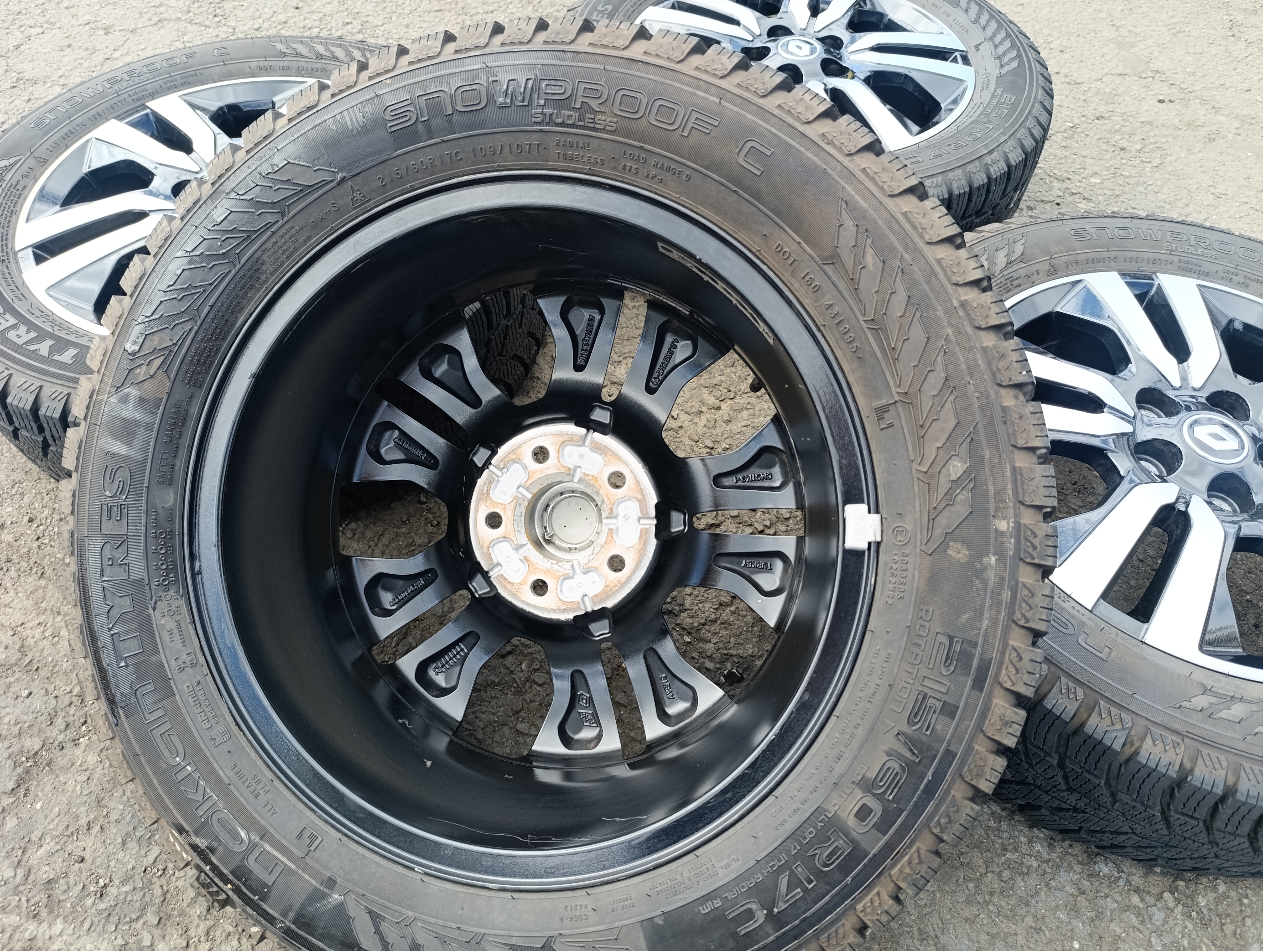 5x114,3 Renault Trafic 6Jx17 ET50 č.403001116R