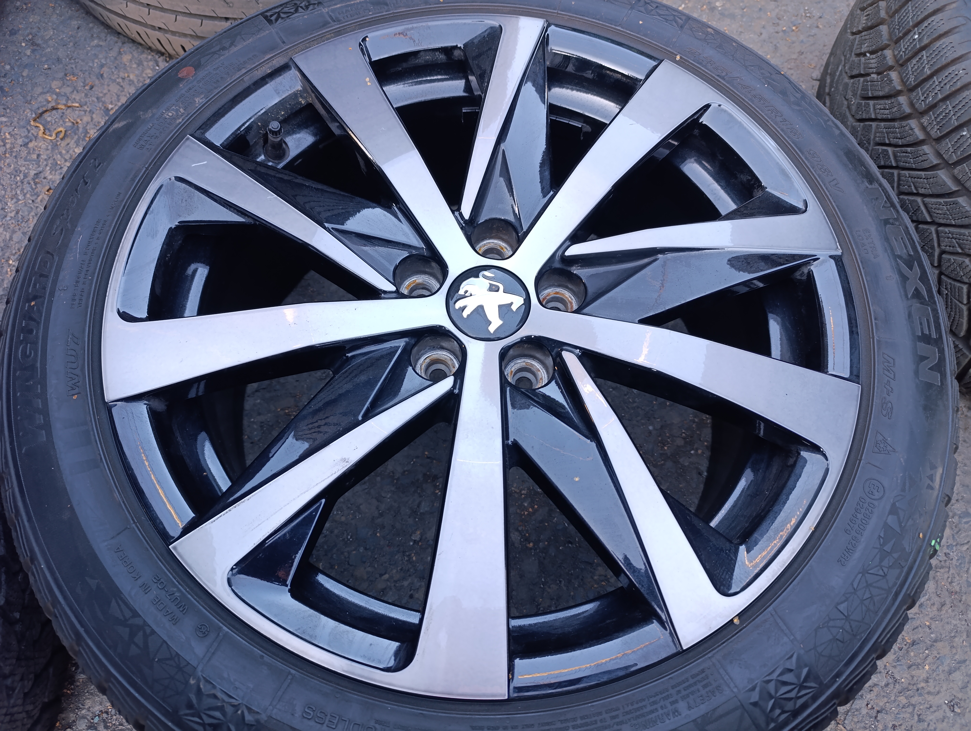 5x108 Peugeot 508 8Jx18 ET44 alu disky