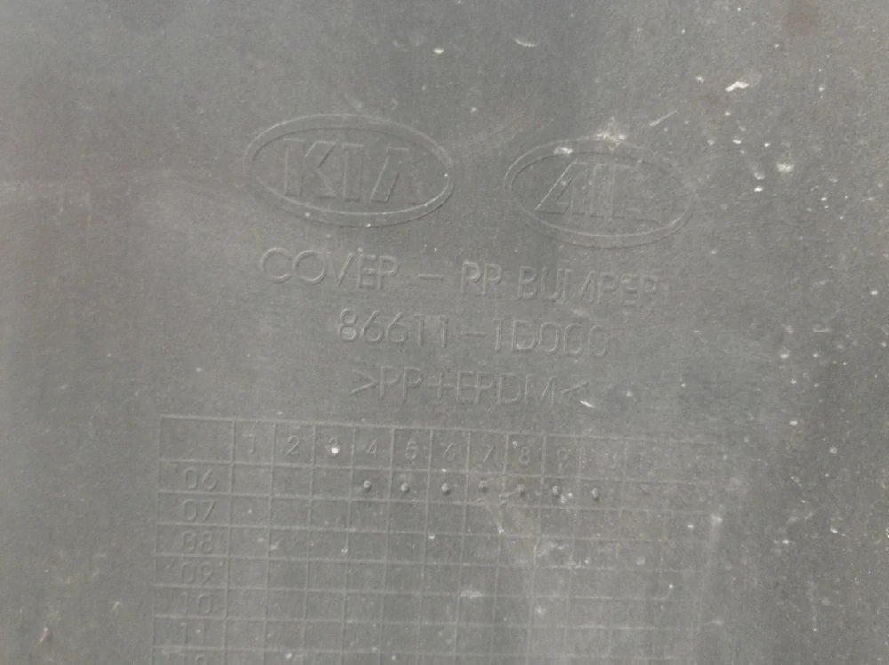 Kia Carens zadní nárazník