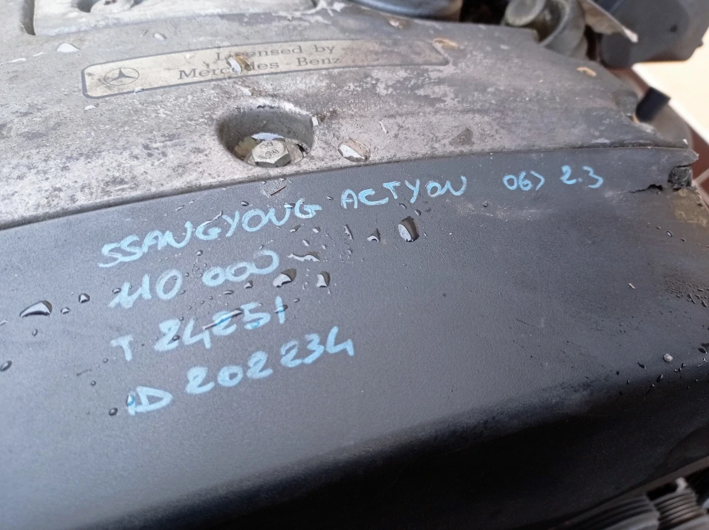 Motor 2.3 GPL SSANGYONG Actyon 2006