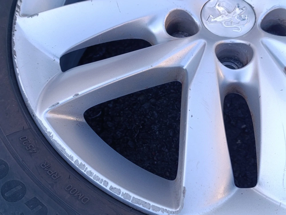5x108 Peugeot 508 7Jx17 ET46 alu disky