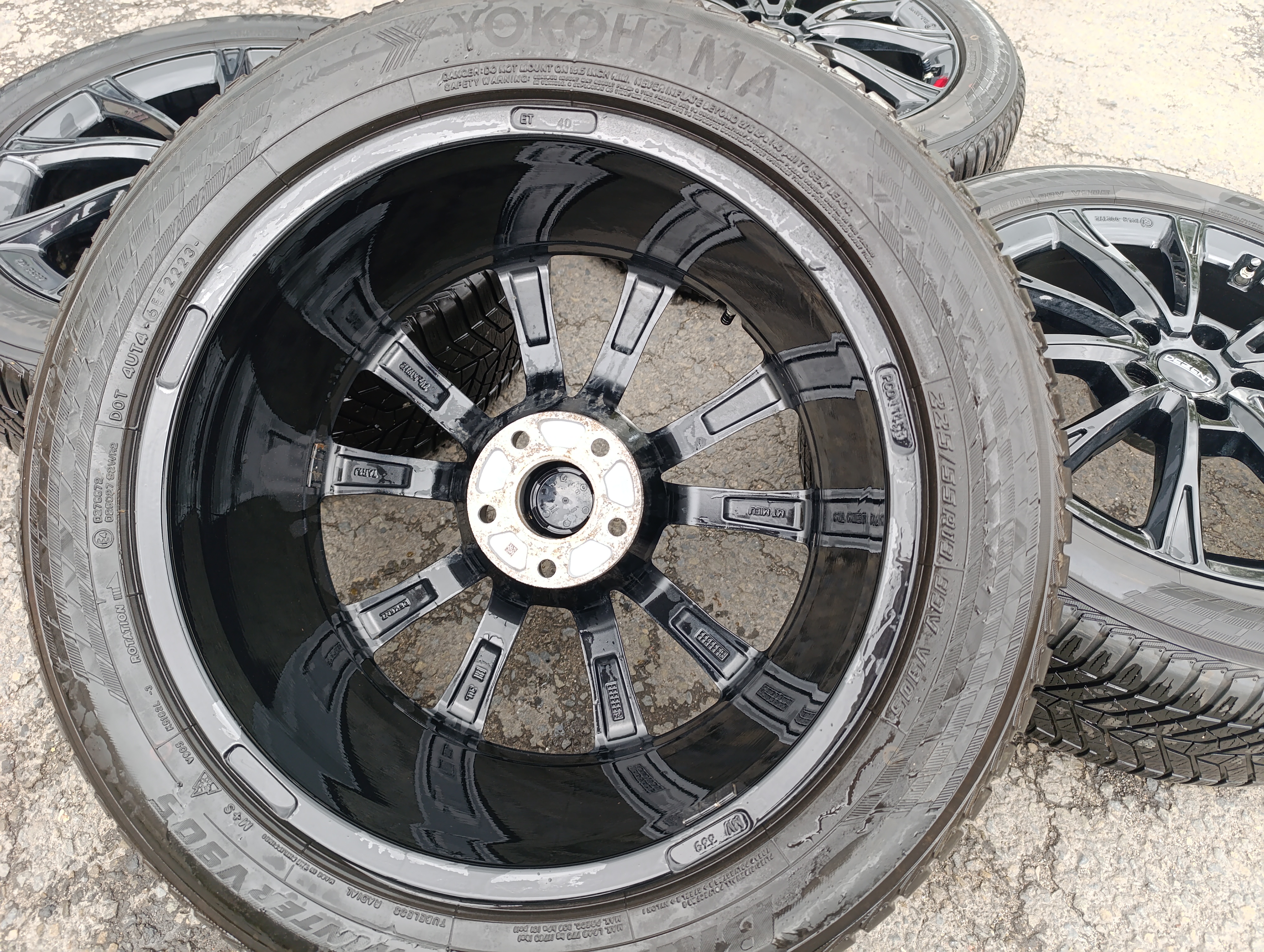 5x114,3 DEZENT AR (Nissan Xtrail) 7,5Jx19 ET40 alu disky