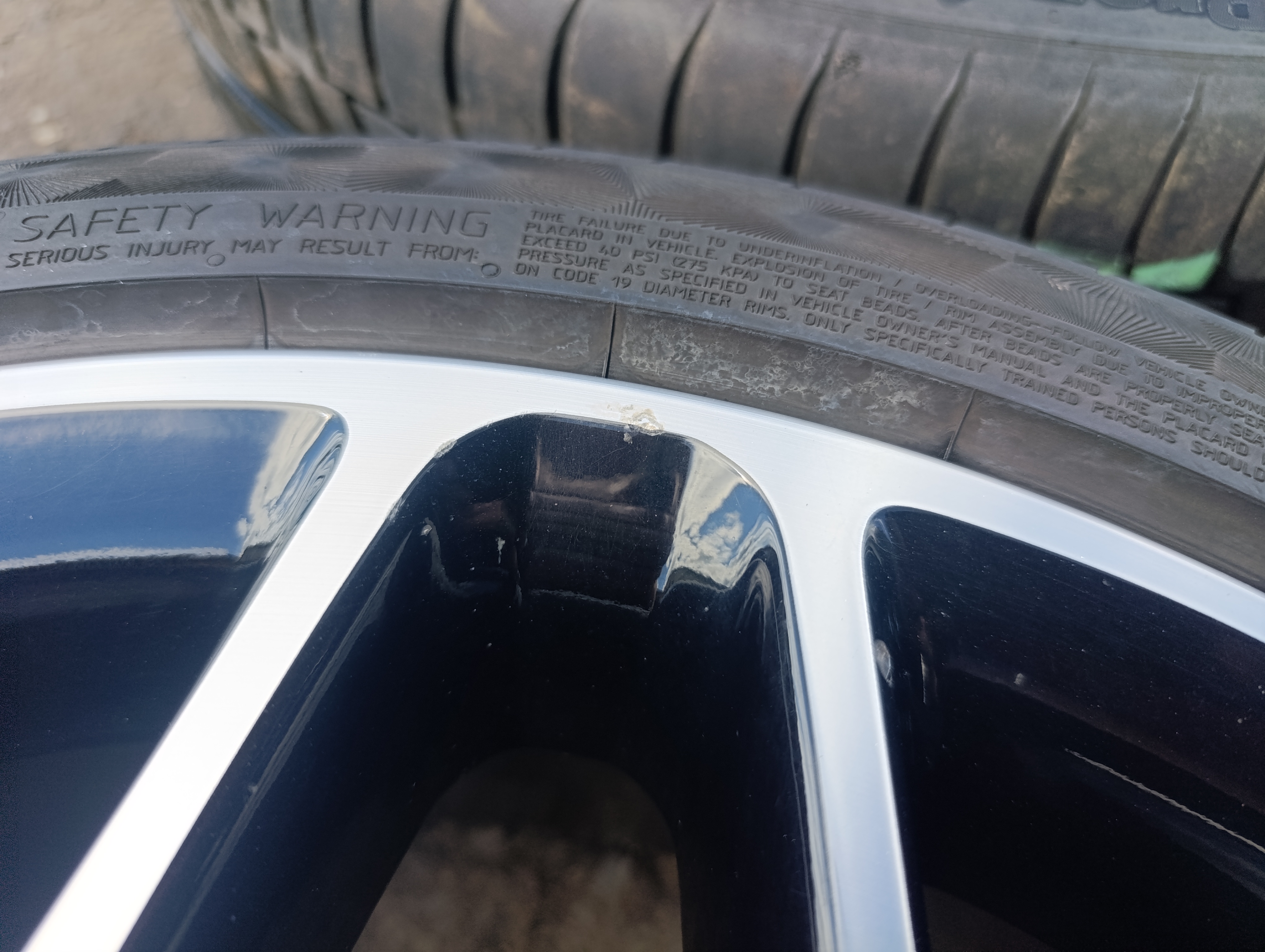 5x108 Ford Mondeo MK 8Jx19 ET55 č.GS7J-1007-BB alu disky