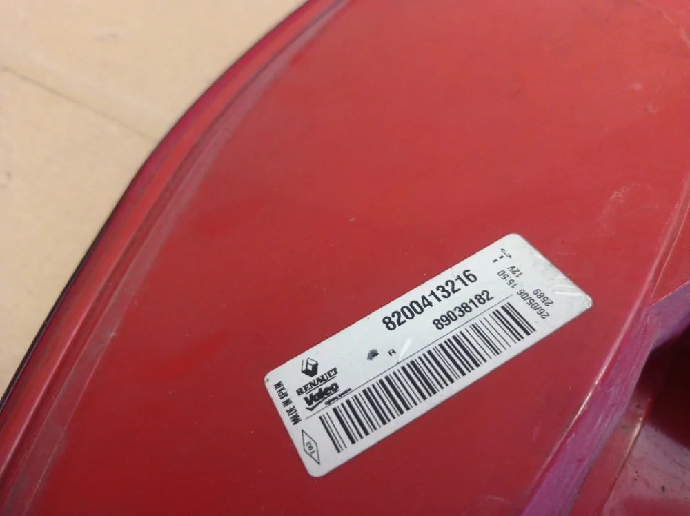 8200413214 8200413216 Renault Megane světlo