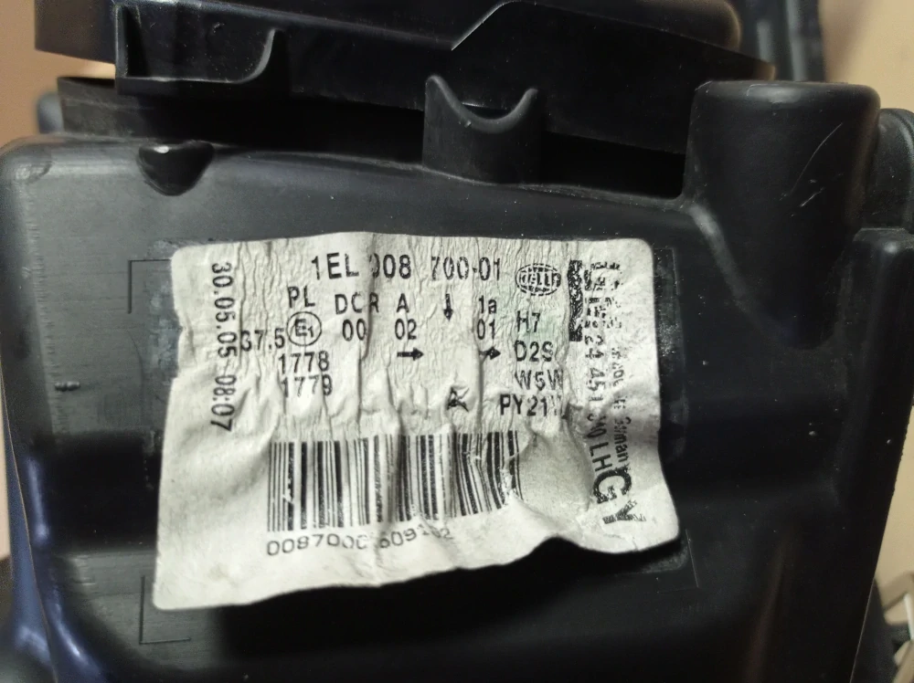 1EL008700-01 OPEL ASTRA H III světlo levé