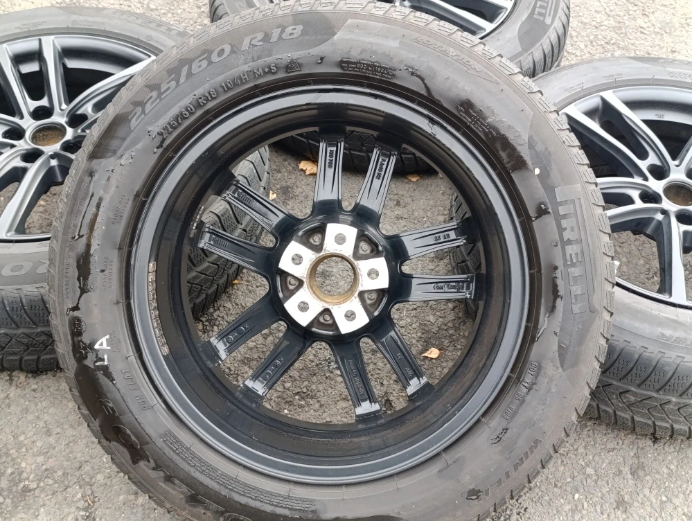 5x112 Superior 7Jx18 ET22 černé alu disky s44