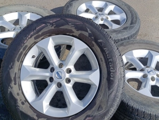 6x114,3 Nissan 7Jx17 ET30 Navara Pathfinder alu disky