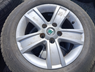 5x112 Škoda Octavia 6,5Jx15 ET50 č. 1Z0601025S alu disky