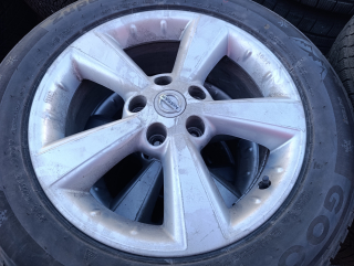 5x114,3 Nissan Qashqai 6,5Jx17 ET40 č.40300EY170 alu disky
