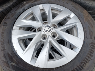 5x100 Škoda Fabia 5,5Jx15 ET40 6VA601025 alu disky