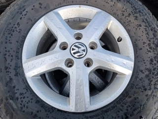 5x120 VW Amarok 6,5Jx16 ET62 číslo dílu 2H0071496A alu disky