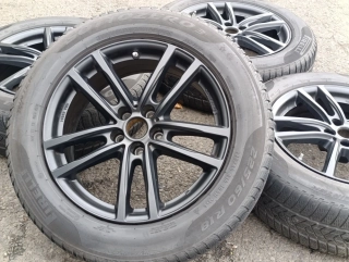 5x112 Superior 7Jx18 ET22 černé alu disky s44