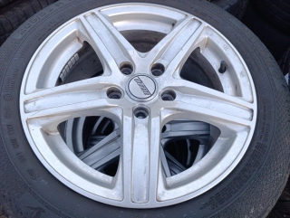 5x114,3 alu disky z vozu Ranault Scenic 7Jx16 ET40 alu disky