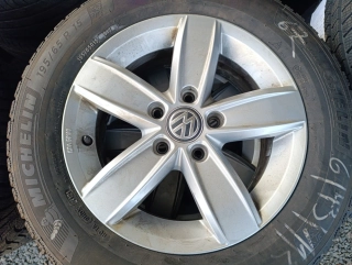 5x112 VW Golf 6Jx15 ET43 alu Corvara č. 5G0071495A alu disky